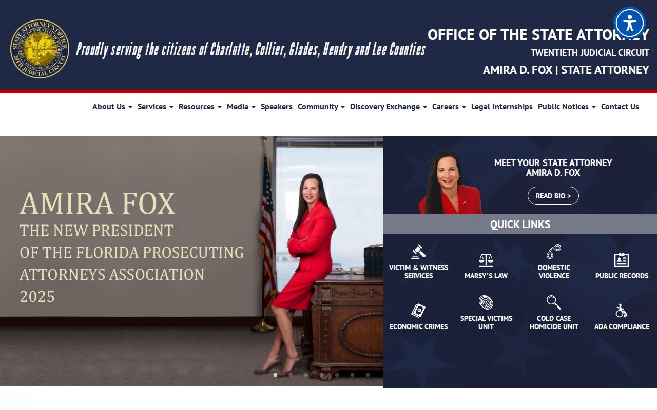 Lee County criminal case State Attorney records