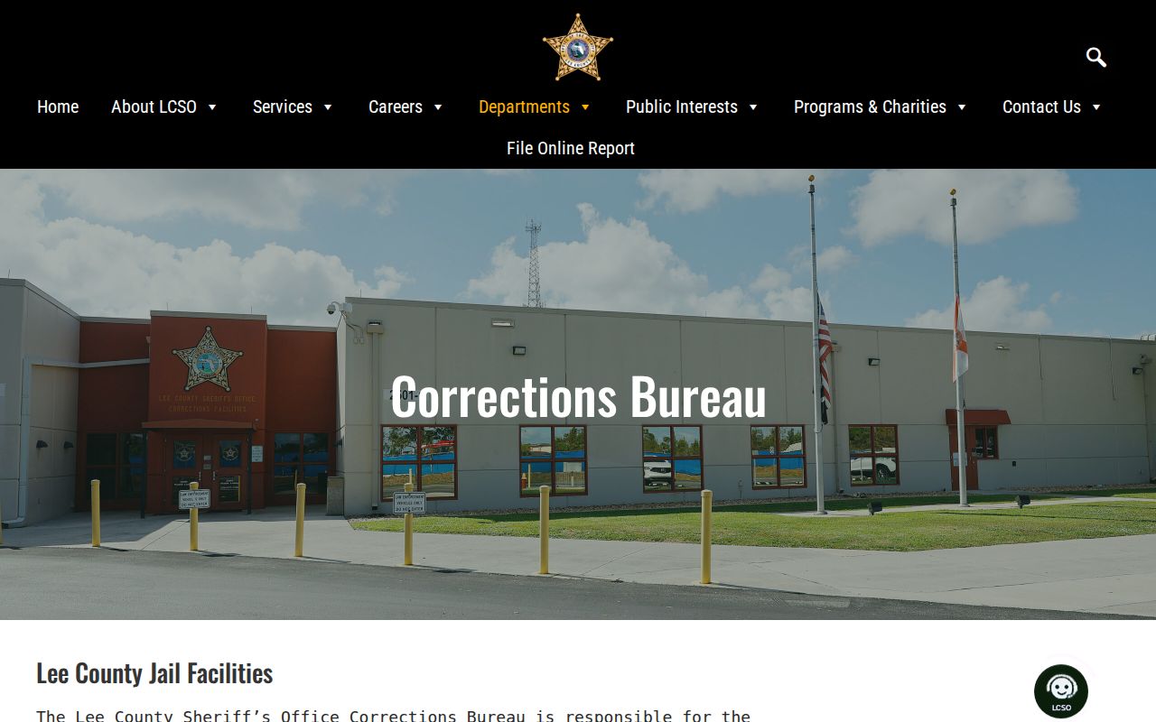 Lee County Sheriff corrections information